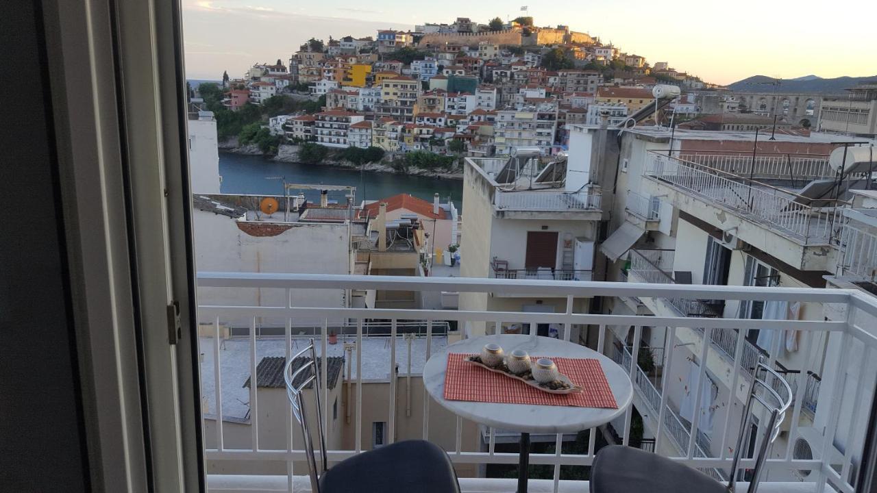 Kaza Apartment Kavala Bagian luar foto