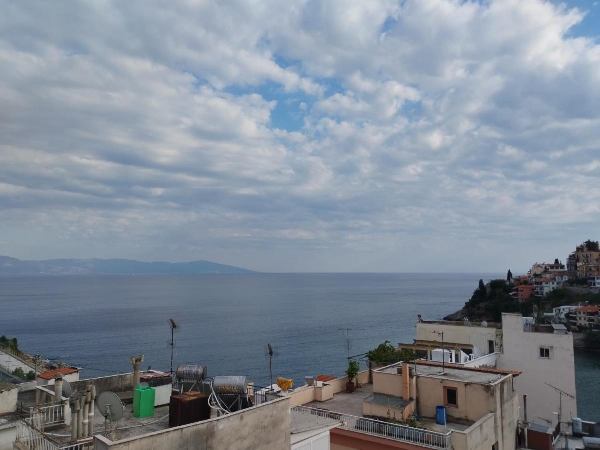 Kaza Apartment Kavala Bagian luar foto